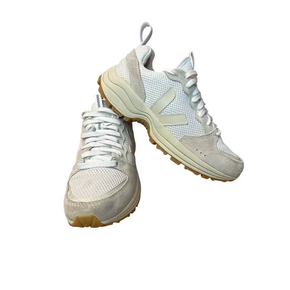 VEJA Venturi Alveomesh White Pierre Natural‎ Size 7